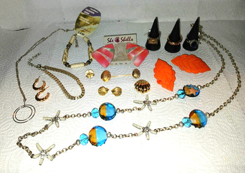 Beautiful sea themed necklace - beautiful, necklace+